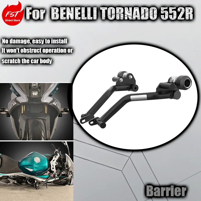 Fit for Benelli Tornado 552R Crash Bar Anti-fall Bumper Motorcycle Anti-collision Modification Parts
Fit for Benelli Tornado 552R Crash Bar Anti-fall Bumper Motorcycle Anti-collision Modification Parts