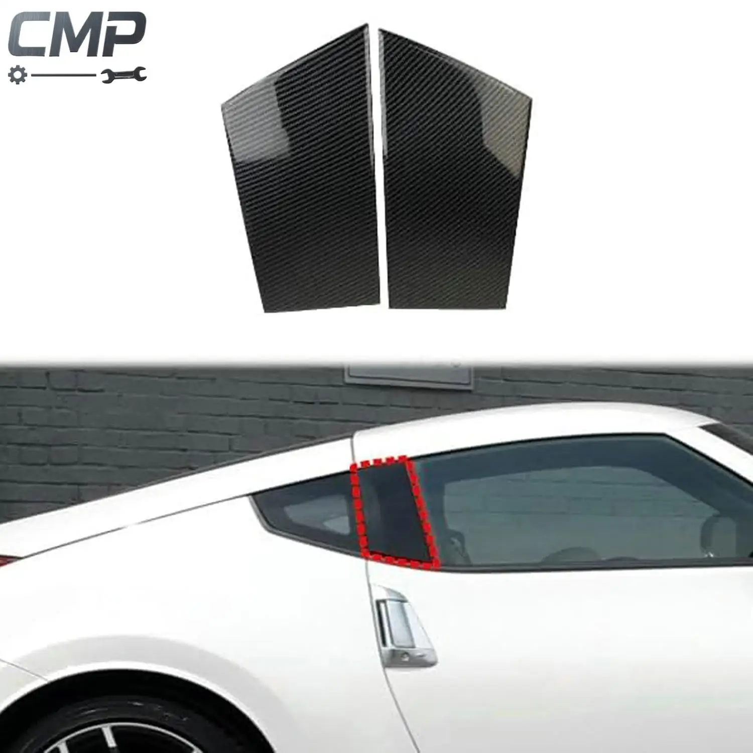 2Pcs New Carbon Fiber Exterior Car Window Pillar Trim Cover For Nissan 370Z 2009-2020 Auto Parts Accessories Exterior Parts
2Pcs New Carbon Fiber Exterior Car Window Pillar Trim Cover For Nissan 370Z 2009-2020 Auto Parts Accessories Exterior Parts