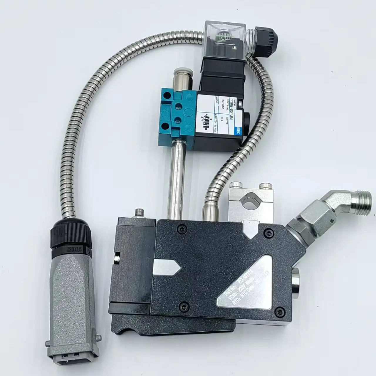 Robatech 1168-501JM Electric Glue Gun Dispensing Valve Industrial DIY Bonding Sealing Coating Replacement Part 167374 Battery
Robatech 1168-501JM Electric Glue Gun Dispensing Valve Industrial DIY Bonding Sealing Coating Replacement Part 167374 Battery