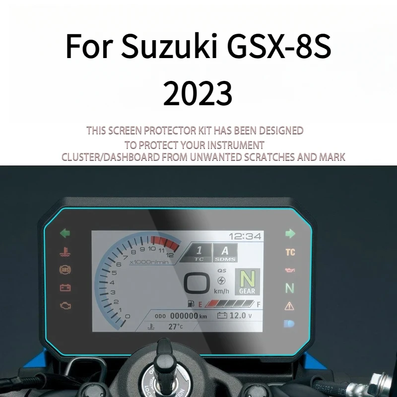 For GSX-8S Suzuki GSX 8S GSX8S 2023 Motorcycle Dashboard Screen Protector, Protective Film
For GSX-8S Suzuki GSX 8S GSX8S 2023 Motorcycle Dashboard Screen Protector, Protective Film