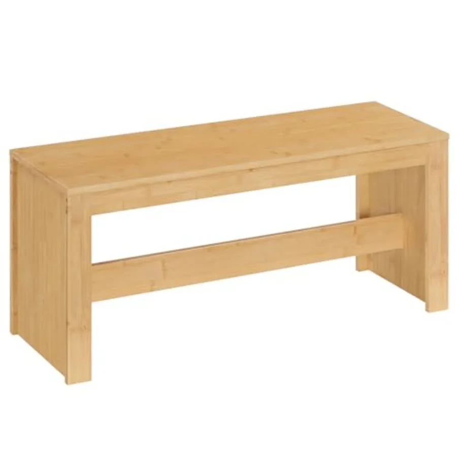 Bamboo Dining Bench, Farmhouse Entryway Long Bench, 35 Inch Kitchen Table Bench for Living and Dining Room, Kitchen, Bedroom, B
Bamboo Dining Bench, Farmhouse Entryway Long Bench, 35 Inch Kitchen Table Bench for Living and Dining Room, Kitchen, Bedroom, B