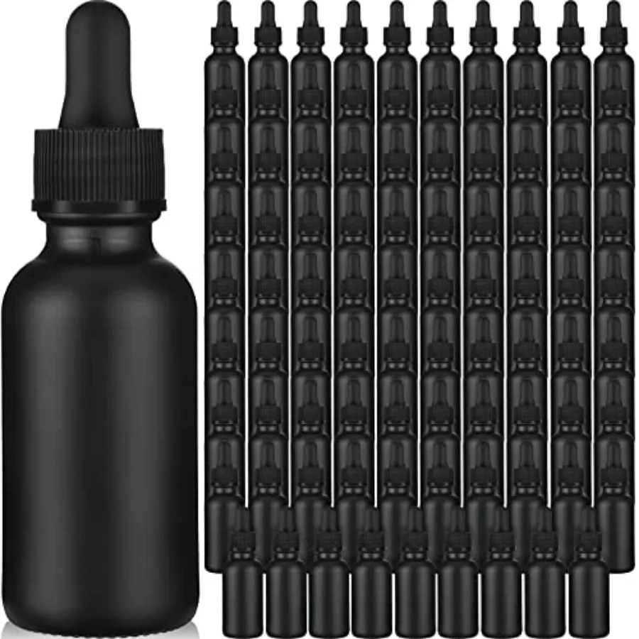 100 Pcs 1oz Dropper Bottle 30ml Round Glass Bottles With Droppers And Hats Empty Glass Dropper Container For Essential Oils Lab
100 Pcs 1oz Dropper Bottle 30ml Round Glass Bottles With Droppers And Hats Empty Glass Dropper Container For Essential Oils Lab