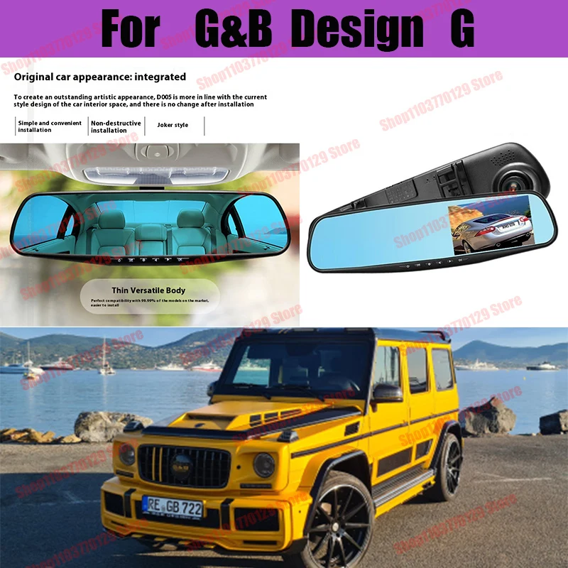 For G&B Design G High definition dual lens driving recorder with front and rear dual recording reverse images Car dvr
For G&B Design G High definition dual lens driving recorder with front and rear dual recording reverse images Car dvr