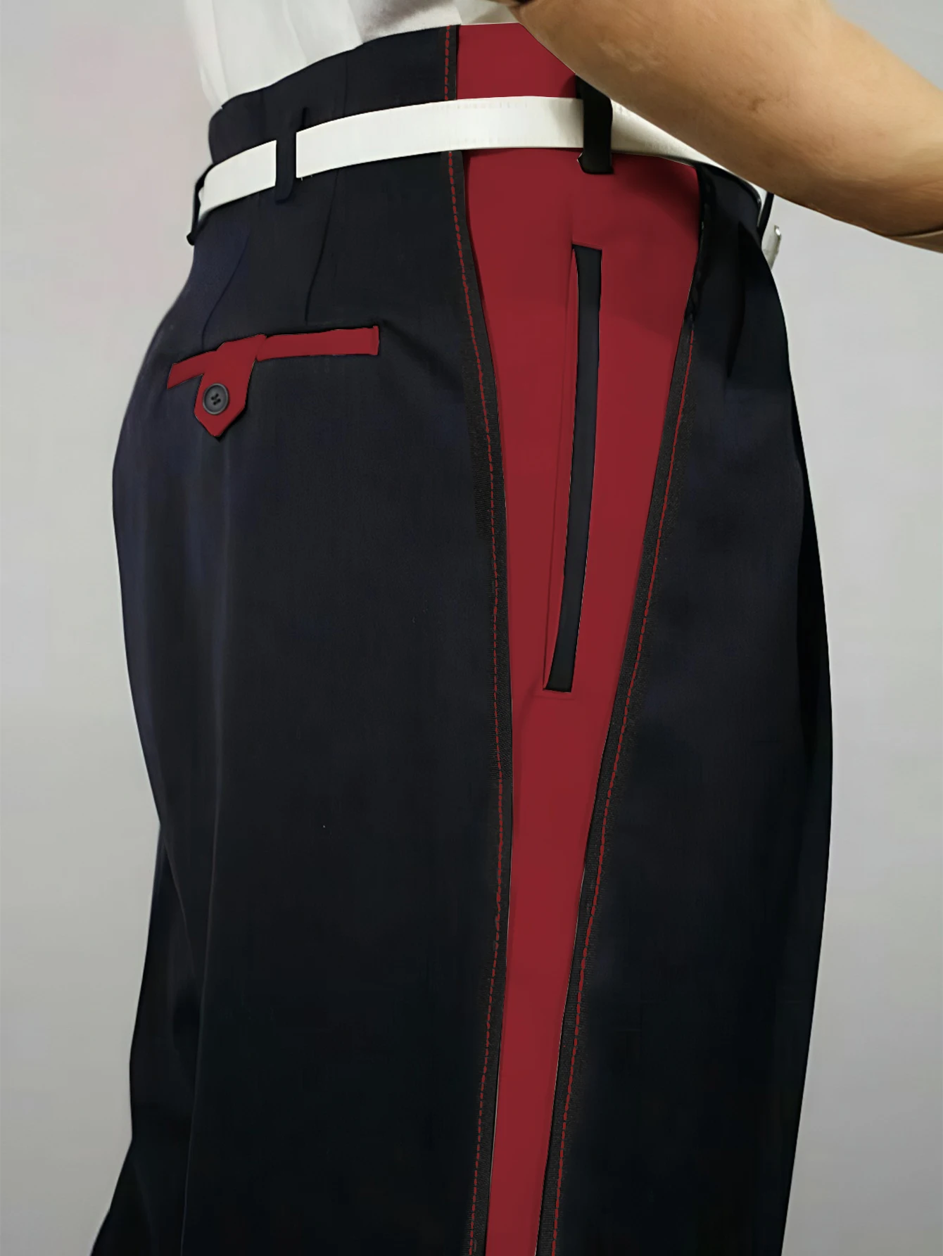 2026 Spring Summer Color Block Spliced Men Business Straight Pants Color Block Spliced Straight Leg Men Business Pants
2026 Spring Summer Color Block Spliced Men Business Straight Pants Color Block Spliced Straight Leg Men Business Pants