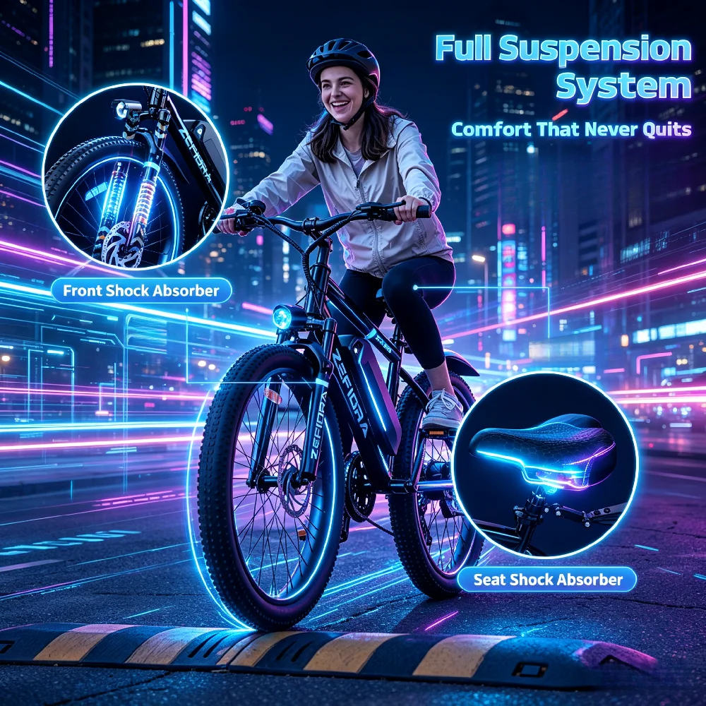UL2849 Certified 750W 26 Inch Electric Bicycle, Factory Original, 45° Climbing Adult City Commuter Ebike Fast Local Delivery
UL2849 Certified 750W 26 Inch Electric Bicycle, Factory Original, 45° Climbing Adult City Commuter Ebike Fast Local Delivery