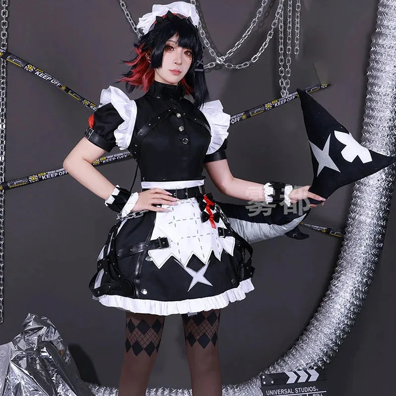 WU01 Zenless Zone Zero Ellen Joe Cosplay Costume Uniform Wig Anime Halloween Party Costumes Masquerade Women GameJk5*!
WU01 Zenless Zone Zero Ellen Joe Cosplay Costume Uniform Wig Anime Halloween Party Costumes Masquerade Women GameJk5*!