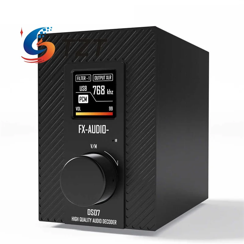 TZT FX-AUDIO DS07 Fully Balanced Audio Decoder ES9068A+XMOS Bluetooth5.1 Support for Windows/Linux/Android/Mac OSX
TZT FX-AUDIO DS07 Fully Balanced Audio Decoder ES9068A+XMOS Bluetooth5.1 Support for Windows/Linux/Android/Mac OSX