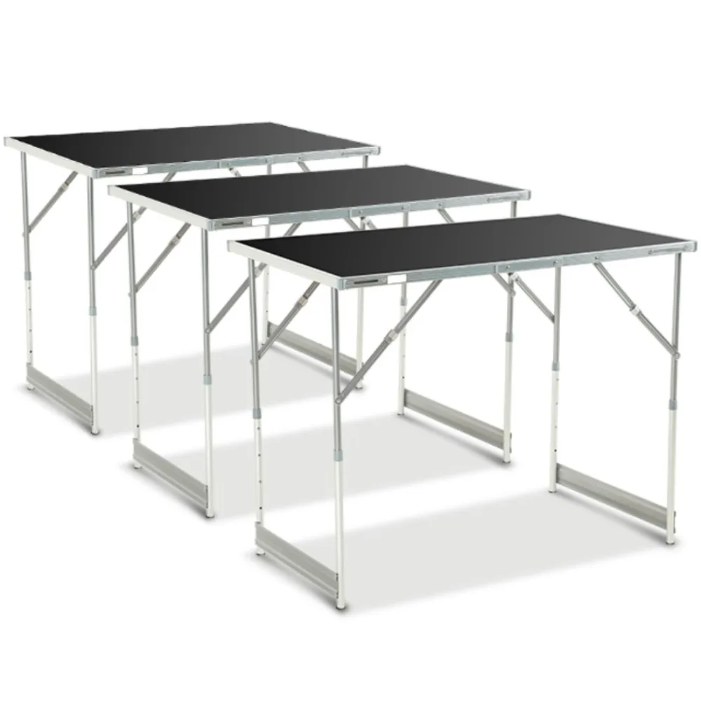 Multi-Functional 3pcs Multi-Purpose Folding Work Table, Portable 4-Level Adjustable Height Workbench for Workshop, Camping Trip, W/Handle,
Multi-Functional 3pcs Multi-Purpose Folding Work Table, Portable 4-Level Adjustable Height Workbench for Workshop, Camping Trip, W/Handle,