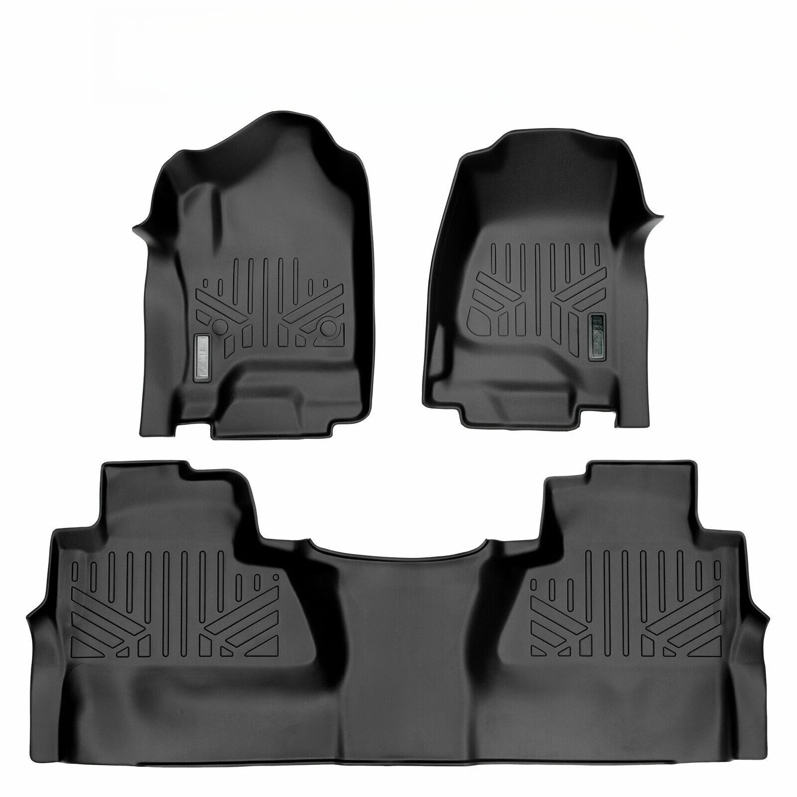 Комплект напольных ковриков на заказ для 2-х рядов сидений, Silverado Sierra 1500, 2014-2018
Комплект напольных ковриков на заказ для 2-х рядов сидений, Silverado Sierra 1500, 2014-2018