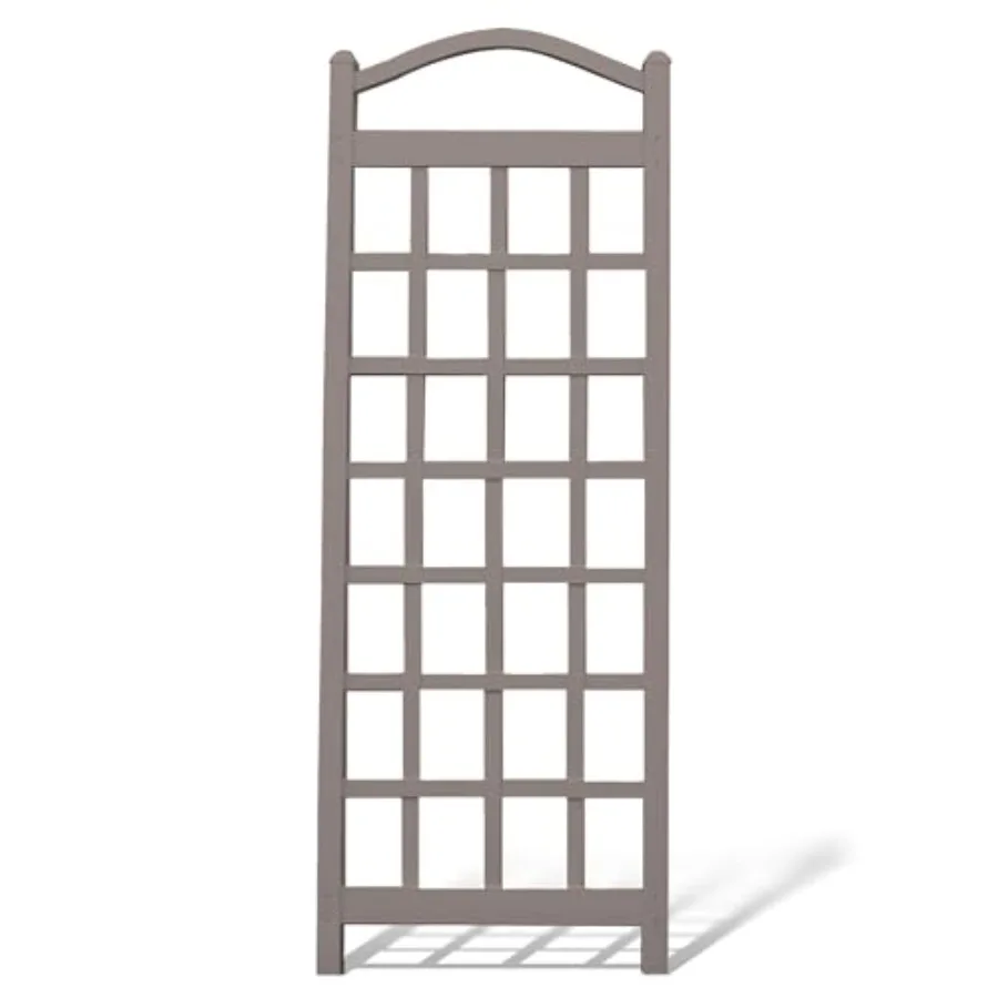 PVC garden trellis for climbing vine plants Cambridge style mocha color durable weather-resistant construction
PVC garden trellis for climbing vine plants Cambridge style mocha color durable weather-resistant construction