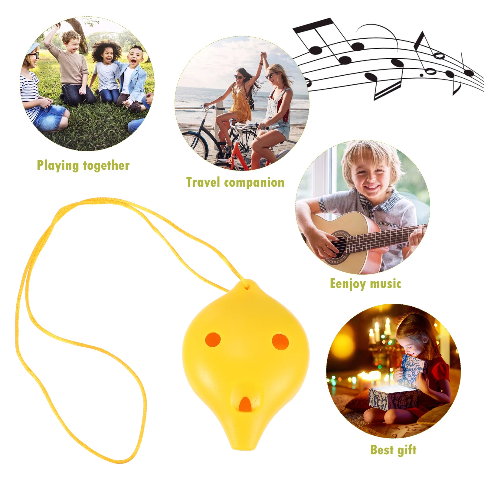 Musical Instruments Alto Pottery Introductory Ocarina Creative Major Student Portable Resin Yellow
Musical Instruments Alto Pottery Introductory Ocarina Creative Major Student Portable Resin Yellow