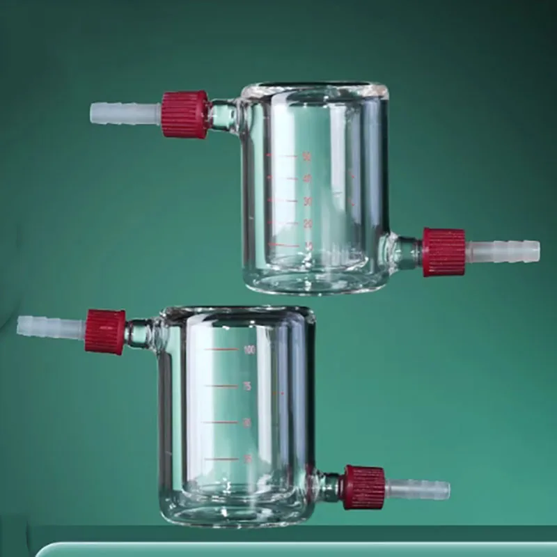 250ml500ml1000ml double-layer jacketed beaker with removable tip thickened high borosilicate glass high temperature resistant
250ml500ml1000ml double-layer jacketed beaker with removable tip thickened high borosilicate glass high temperature resistant