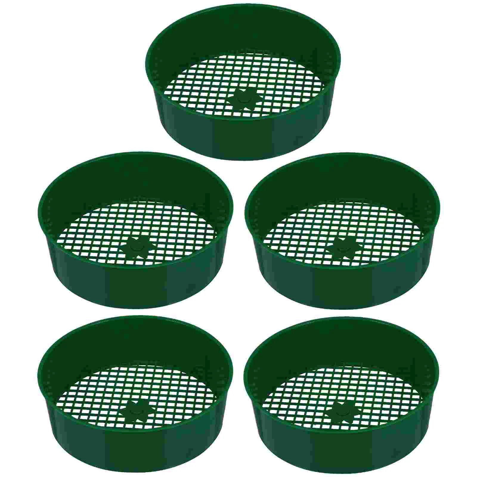 5 Pcs Trench Seedling Tool Soil Sieve Plants Garden Compost Glass Standard Pp Sifter for
5 Pcs Trench Seedling Tool Soil Sieve Plants Garden Compost Glass Standard Pp Sifter for