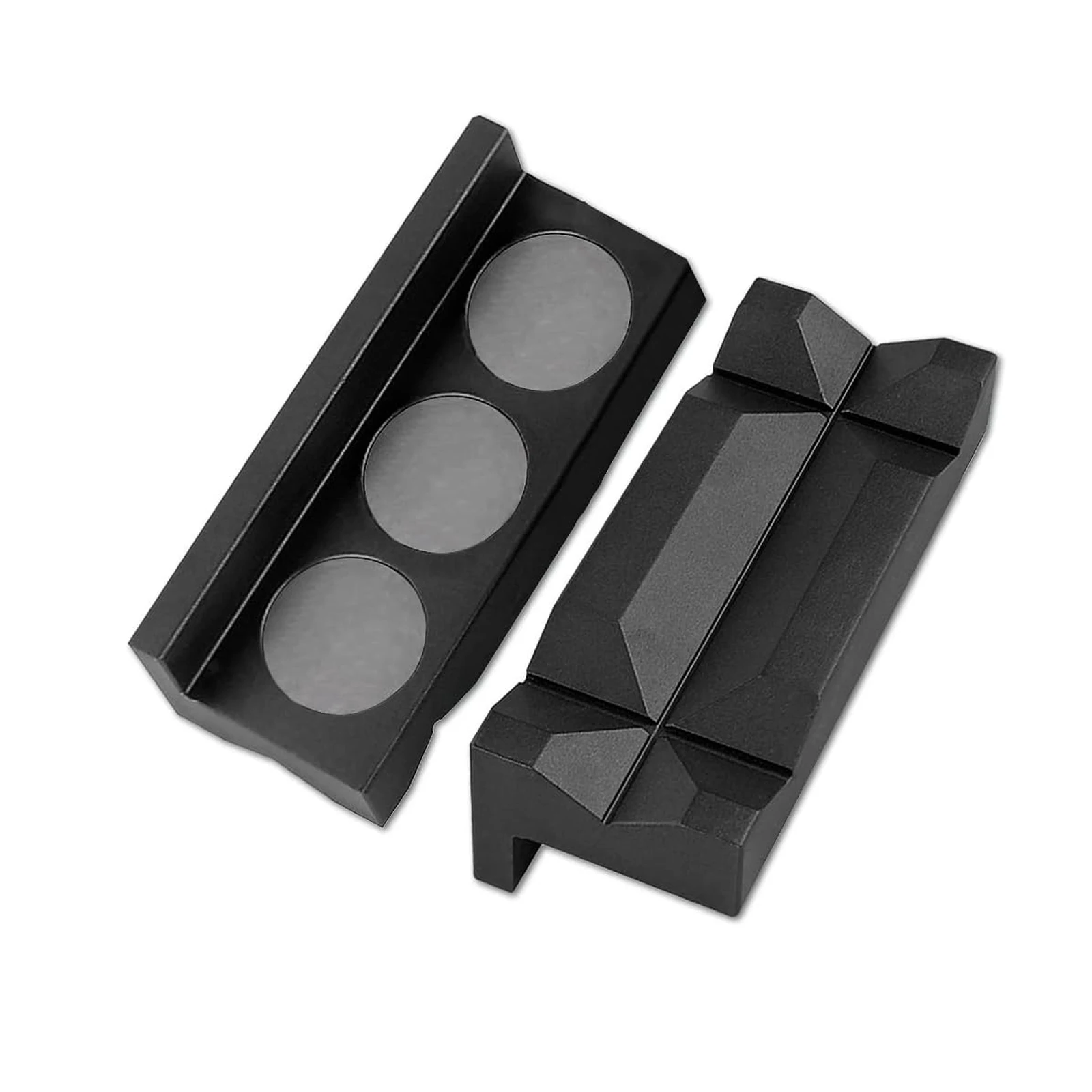 AN Fitting Billet Aluminum Vise Jaw Protective Inserts Tools with Magnetic Aluminum for Car Hose AN Fittings Assembly Black
AN Fitting Billet Aluminum Vise Jaw Protective Inserts Tools with Magnetic Aluminum for Car Hose AN Fittings Assembly Black