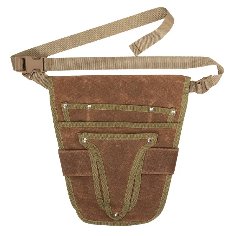 Waxed Canvas Weeding Tool Kit Bag Wear-Resistant Waist Hanging Garden Electrician Tool Storage Wholesale
Waxed Canvas Weeding Tool Kit Bag Wear-Resistant Waist Hanging Garden Electrician Tool Storage Wholesale