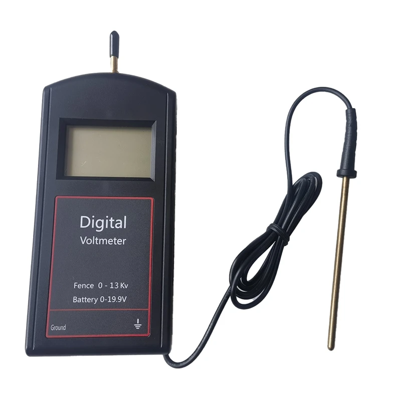 Versatile Electric Fence Tester, Battery Testing With Large LCD Display, Digital Electric Fence Voltage Tester 0-13000V-AT64
Versatile Electric Fence Tester, Battery Testing With Large LCD Display, Digital Electric Fence Voltage Tester 0-13000V-AT64