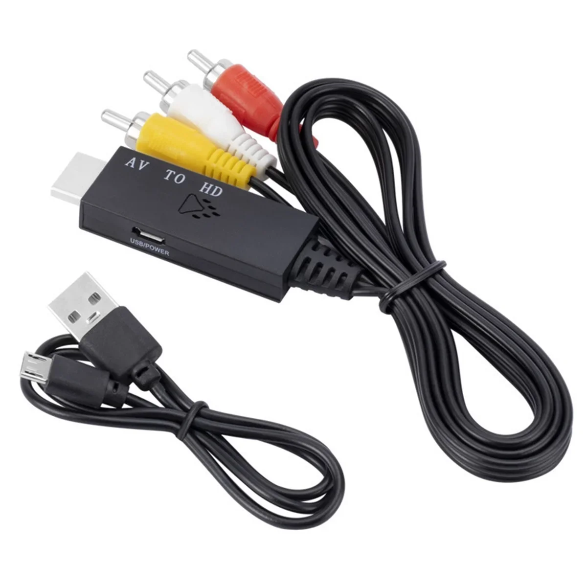 RCA AV to HDMI-compatible Converter AV/CVSB L/R Video Box HD 1080P 1920*1080 Support NTSC PAL Output
RCA AV to HDMI-compatible Converter AV/CVSB L/R Video Box HD 1080P 1920*1080 Support NTSC PAL Output
