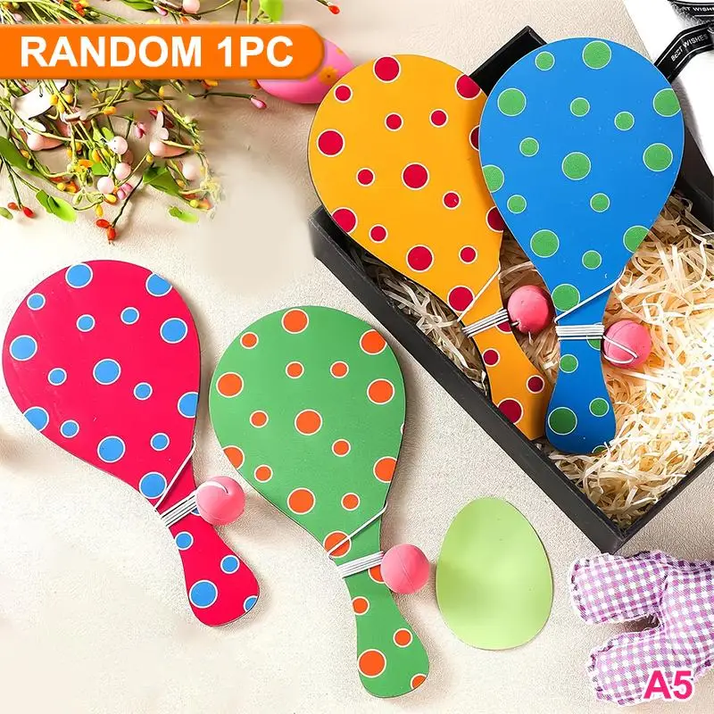 Wooden Paddle Ball With String And Ball, Hand-Eye Coordination Elastic Technology Paddle Interactive Sensory Training Kit
Wooden Paddle Ball With String And Ball, Hand-Eye Coordination Elastic Technology Paddle Interactive Sensory Training Kit