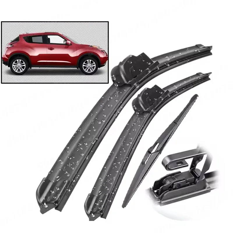 Wiper Front & Rear Wiper Blades Set For Nissan Juke F15 2010 - 2016 Windshield Windscreen Window Brushes 22"+14"+12"
Wiper Front & Rear Wiper Blades Set For Nissan Juke F15 2010 - 2016 Windshield Windscreen Window Brushes 22"+14"+12"