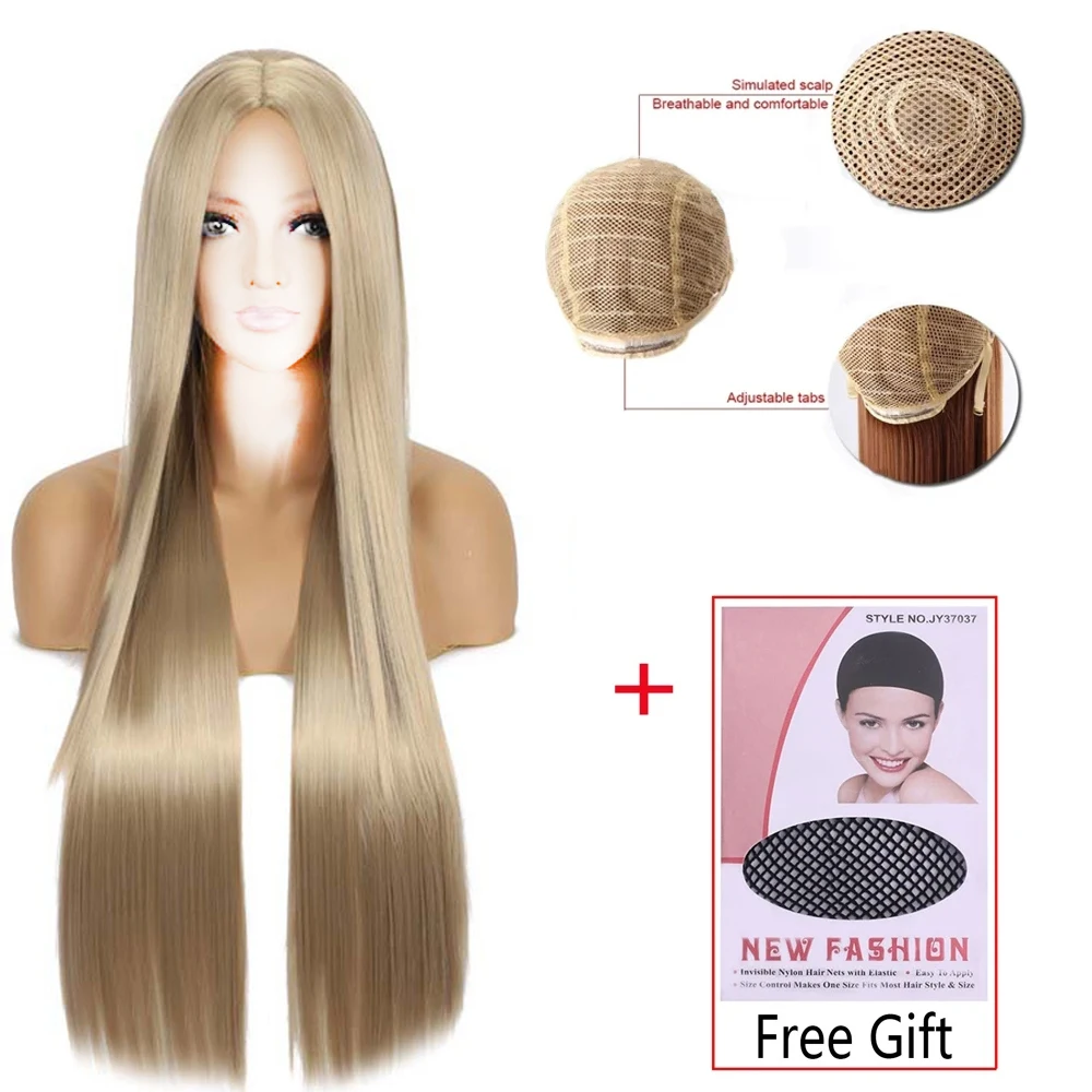80cm Long Straight Ginger Wigs for Women Synthetic Orange Blonde Cosplay Wig Heat Resistant Red Pink Silver Gray Hair Wig
80cm Long Straight Ginger Wigs for Women Synthetic Orange Blonde Cosplay Wig Heat Resistant Red Pink Silver Gray Hair Wig