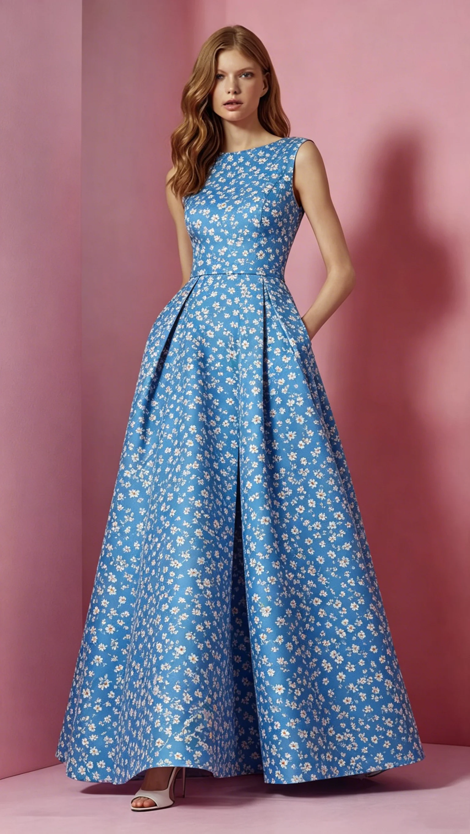 Women's Elegant Blue Print Maxi Dress For Women Summer Sexy Sleeveless Slim Fit A-Line Pleated Casual Versatile Clothing
Women's Elegant Blue Print Maxi Dress For Women Summer Sexy Sleeveless Slim Fit A-Line Pleated Casual Versatile Clothing