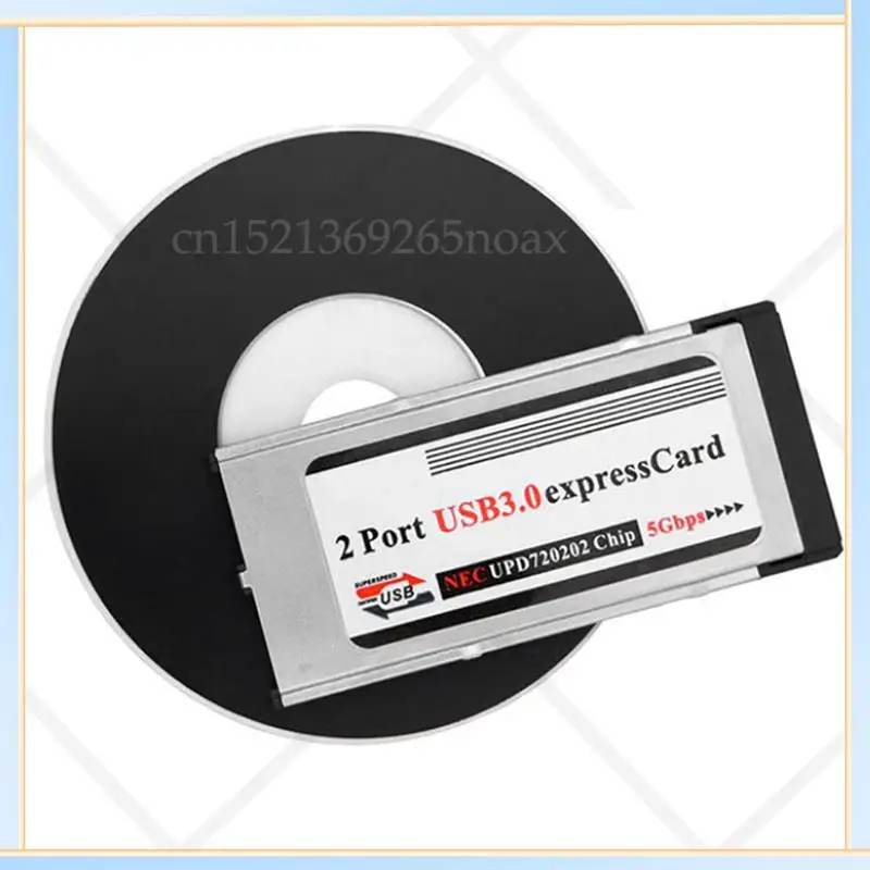 -SPOR 3X High-Speed Dual 2 Port USB 3.0 Express Card 34Mm Slot Express Card PCMCIA Converter Adapter For Laptop Notebook
-SPOR 3X High-Speed Dual 2 Port USB 3.0 Express Card 34Mm Slot Express Card PCMCIA Converter Adapter For Laptop Notebook