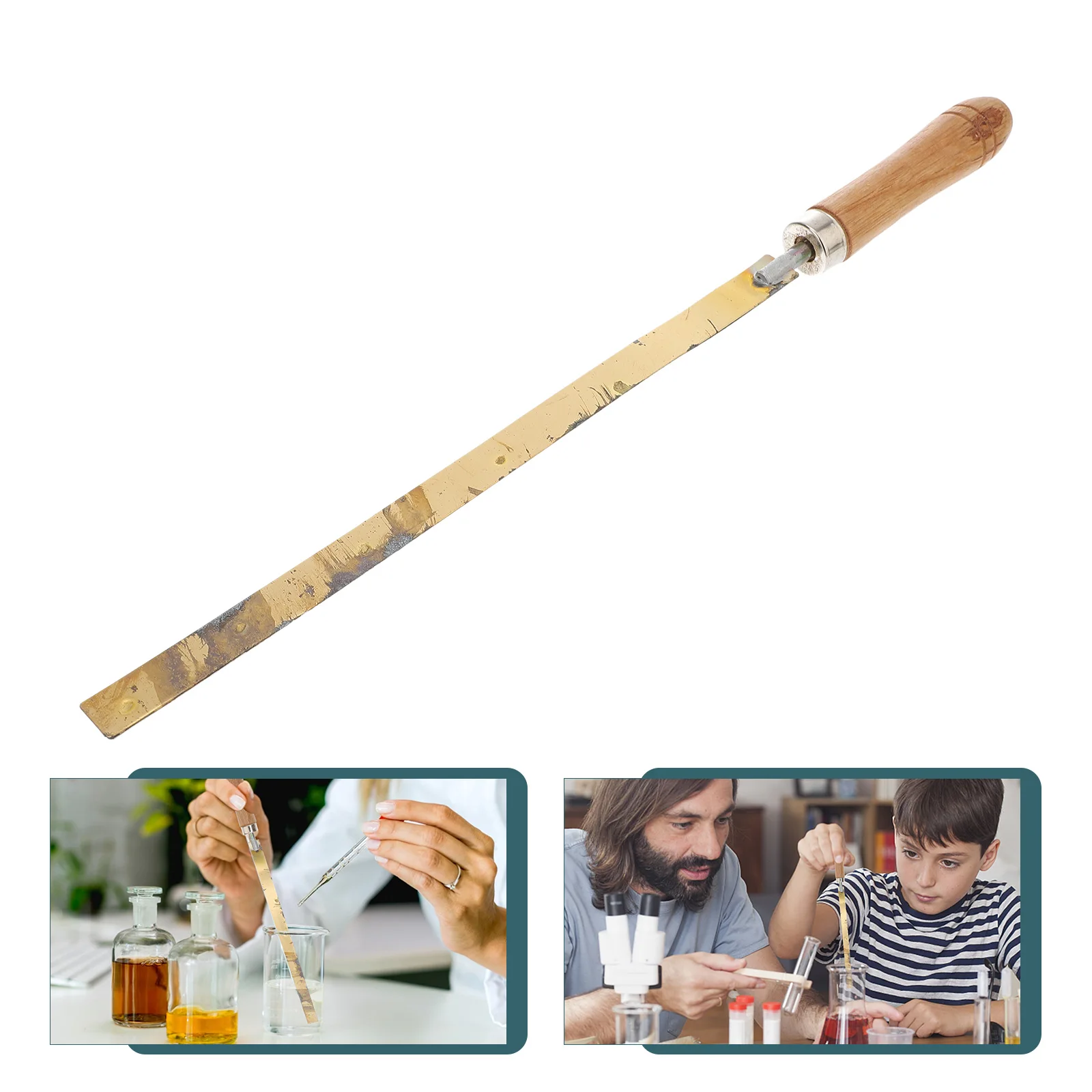 Bimetallic Strip Physics Experiment Tool Heat Expansion Cold Contraction Science Teaching Aids Sheet Metal 3 5cm Error Wooden
Bimetallic Strip Physics Experiment Tool Heat Expansion Cold Contraction Science Teaching Aids Sheet Metal 3 5cm Error Wooden