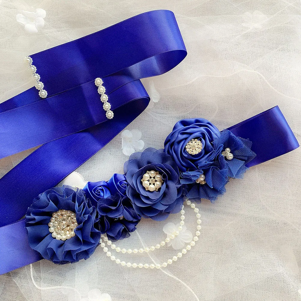 Maternity Dress Belt Bridal Garter Wedding Belts Decorative Sash Premium Material Durable Pearl Rhinestone Fashion Beautiful
Maternity Dress Belt Bridal Garter Wedding Belts Decorative Sash Premium Material Durable Pearl Rhinestone Fashion Beautiful