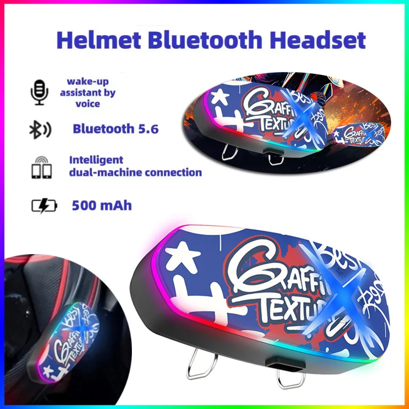 Motorcycle Helmet Headset Wireless Hands-free Call Phone Kit BT 6.0 Waterproof MP3 Music Player Speaker Motorbike Earphone
Motorcycle Helmet Headset Wireless Hands-free Call Phone Kit BT 6.0 Waterproof MP3 Music Player Speaker Motorbike Earphone