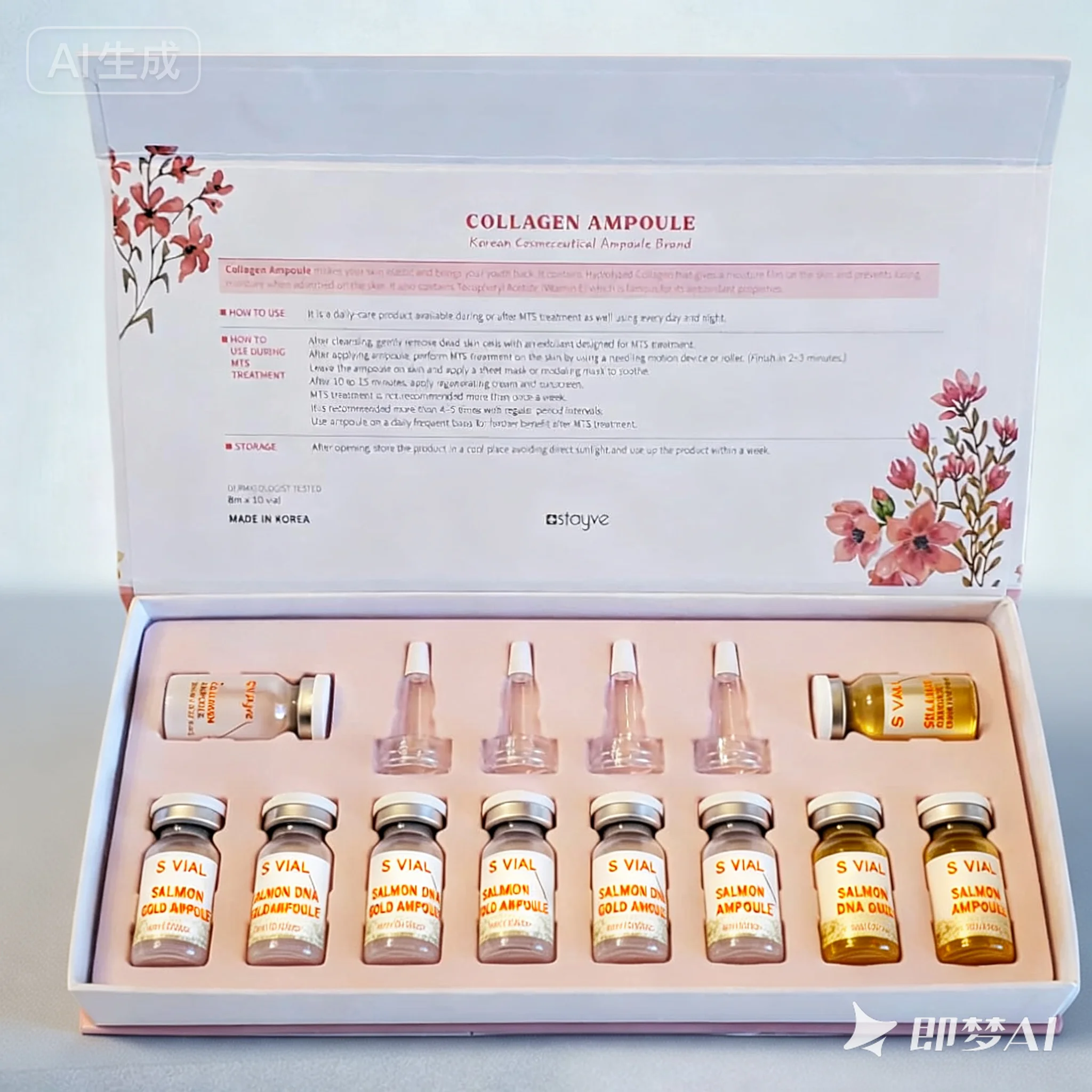 Salmon DNA Serum 99% PDRN High-Purity Ampoule Korean Skin Booster For Face Collagen Deep Hydration,Firming for Wrinkles
Salmon DNA Serum 99% PDRN High-Purity Ampoule Korean Skin Booster For Face Collagen Deep Hydration,Firming for Wrinkles