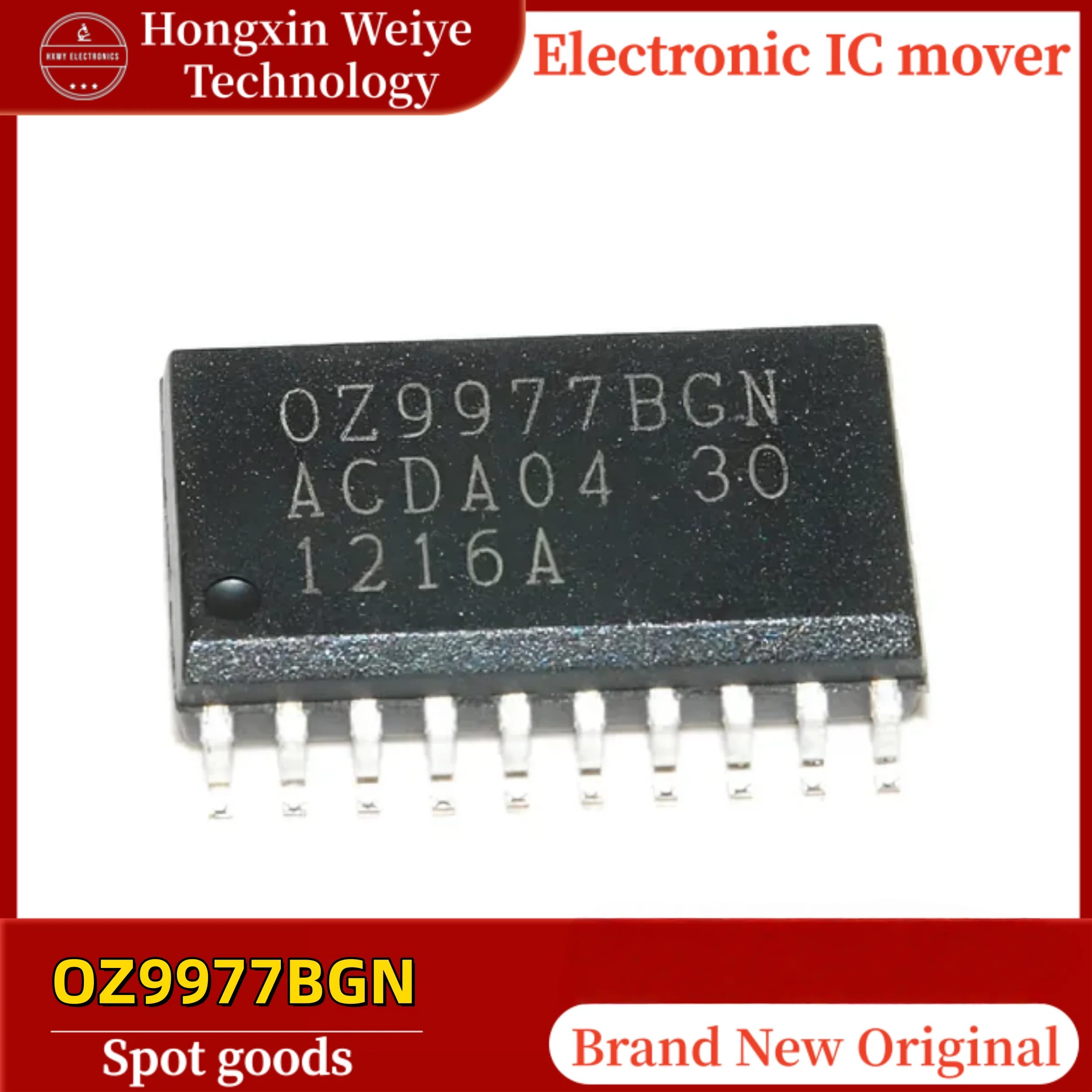 5/10 PCS OZ9977BGN SOP-20 LED Boost Controller IC Brand New In Stock
5/10 PCS OZ9977BGN SOP-20 LED Boost Controller IC Brand New In Stock