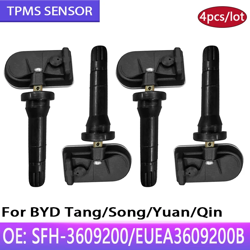 4pcs/lot SFH3609200B EUEA3609200B TPMS Tire Pressure Sensor For BYD Formula Leopard 5 8 DENZA Z9GT N9 Tang Song Yuan Qin Dolphin
4pcs/lot SFH3609200B EUEA3609200B TPMS Tire Pressure Sensor For BYD Formula Leopard 5 8 DENZA Z9GT N9 Tang Song Yuan Qin Dolphin