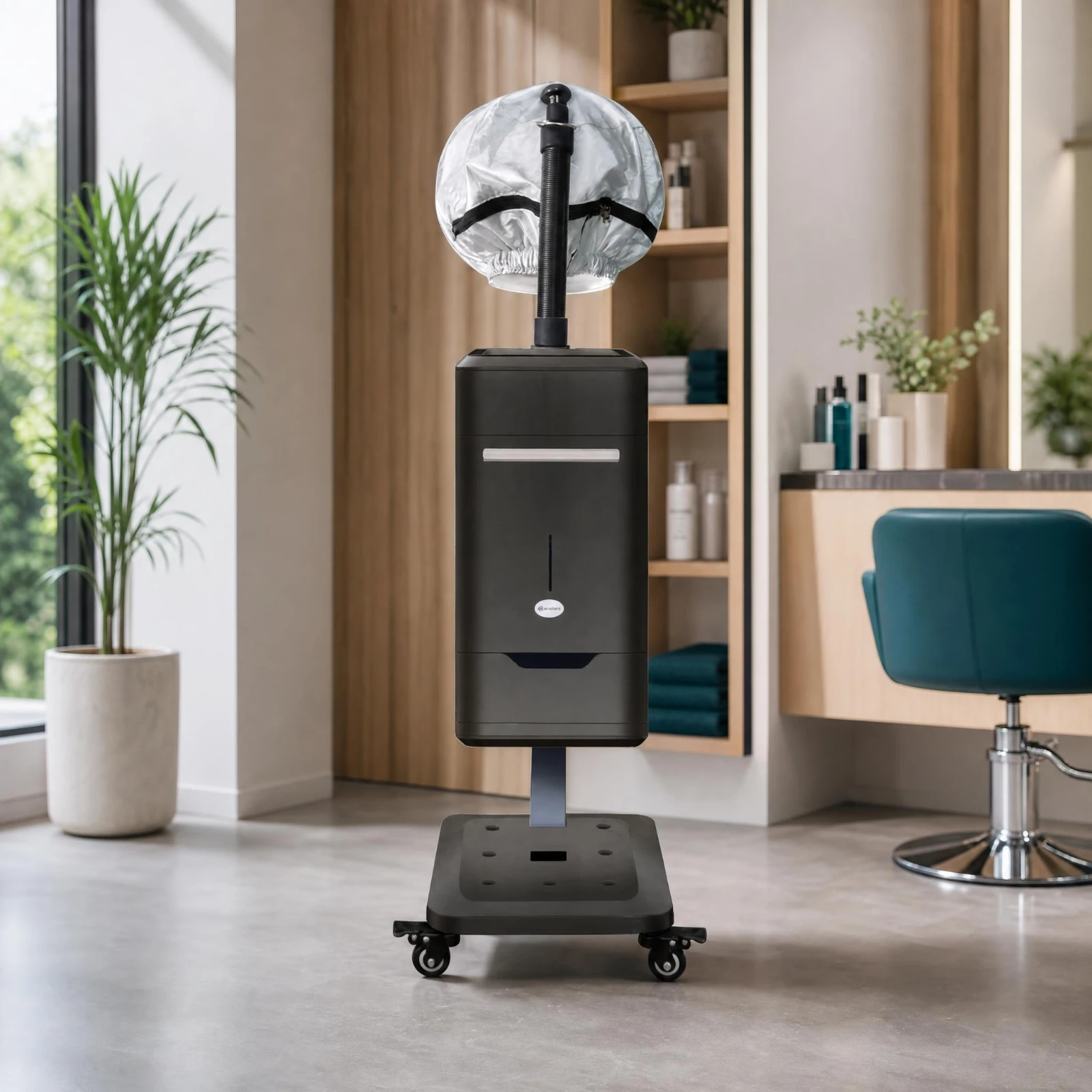 Beauty Equipment Touch Control Silver-Toned Hooded Hair Steamer Floor-Standing Hair Steamer Vertical Window
Beauty Equipment Touch Control Silver-Toned Hooded Hair Steamer Floor-Standing Hair Steamer Vertical Window