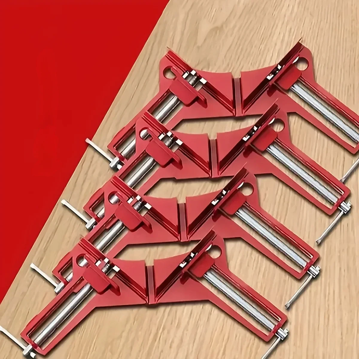 Right Angle Clamp, 90 Degrees Corner Clamp, Picture Frame Holder, Glass Holder, DIY Woodworking Hand Tools
Right Angle Clamp, 90 Degrees Corner Clamp, Picture Frame Holder, Glass Holder, DIY Woodworking Hand Tools