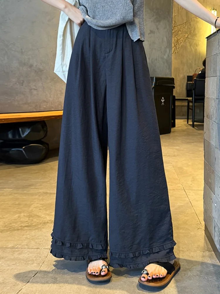 Light Blue Linen Straight Leg Pants Women's Summer Thin High Waist Drape Loose Wide Leg Nine Point Pants Simple Style Casual ...
Light Blue Linen Straight Leg Pants Women's Summer Thin High Waist Drape Loose Wide Leg Nine Point Pants Simple Style Casual ...