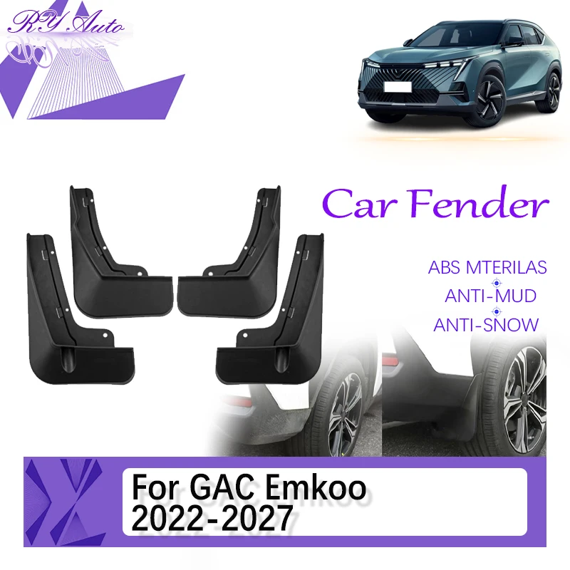 Car Mud Fender For Trumpchi GAC Emkoo 2022 2023 2024 2025 2026 2027 Antifreeze Mudguard Door Guard Mudflap Flap Auto Accessories
Car Mud Fender For Trumpchi GAC Emkoo 2022 2023 2024 2025 2026 2027 Antifreeze Mudguard Door Guard Mudflap Flap Auto Accessories