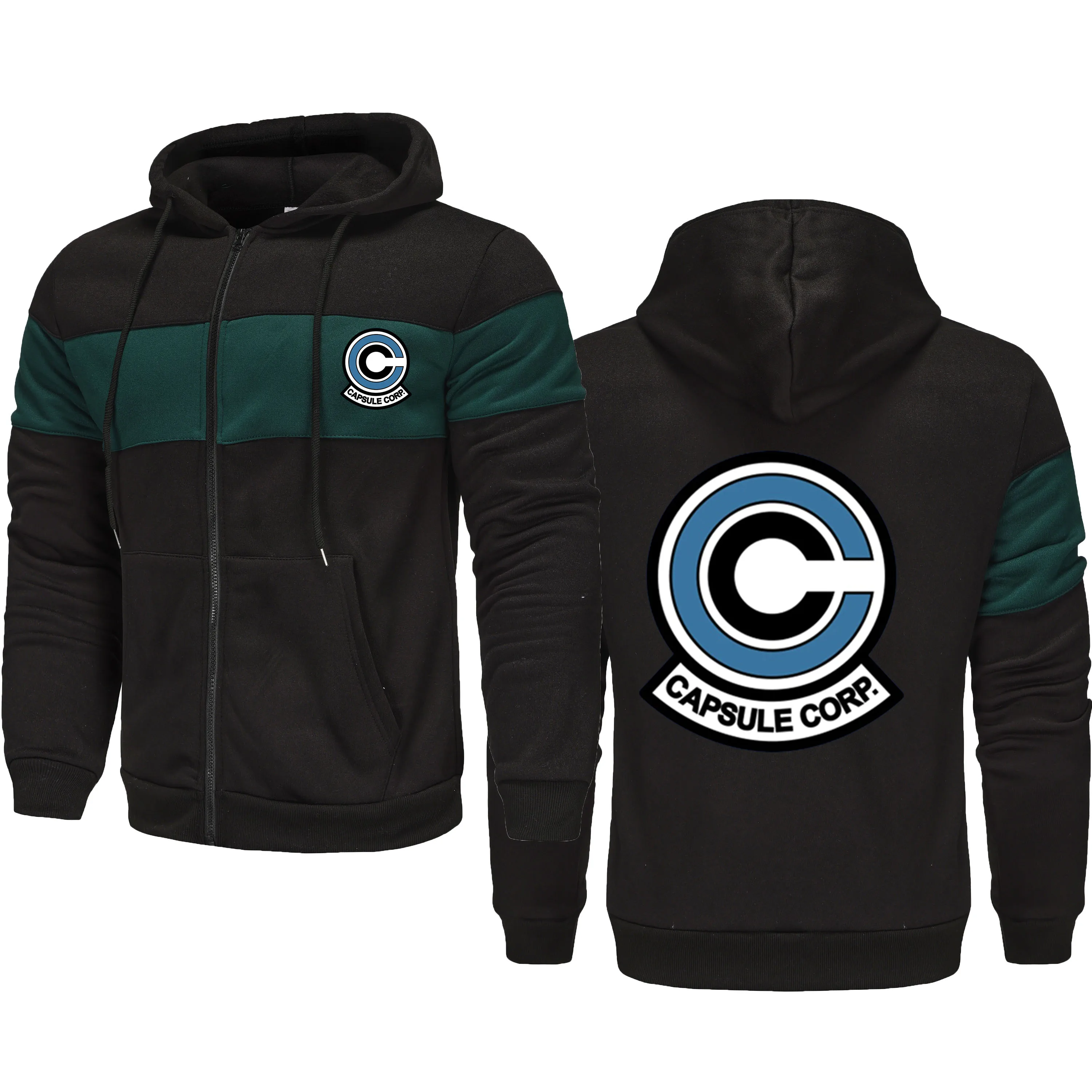 Anime men's hoodies, loose clothes, zippered color-matching sweatshirts, wool shawl with C logo, Autumn/Winter, new, 2024
Anime men's hoodies, loose clothes, zippered color-matching sweatshirts, wool shawl with C logo, Autumn/Winter, new, 2024
