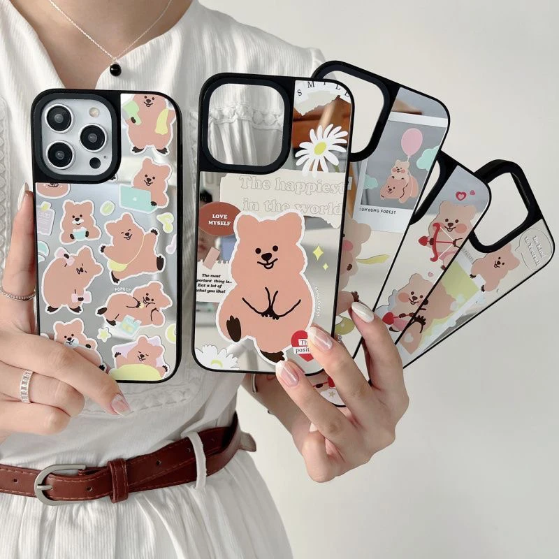 Cartoon Bear Mirror Magnetic Phone Case Cover for IPhone 11 12 13 14 15 16 Pro Max Case
Cartoon Bear Mirror Magnetic Phone Case Cover for IPhone 11 12 13 14 15 16 Pro Max Case
