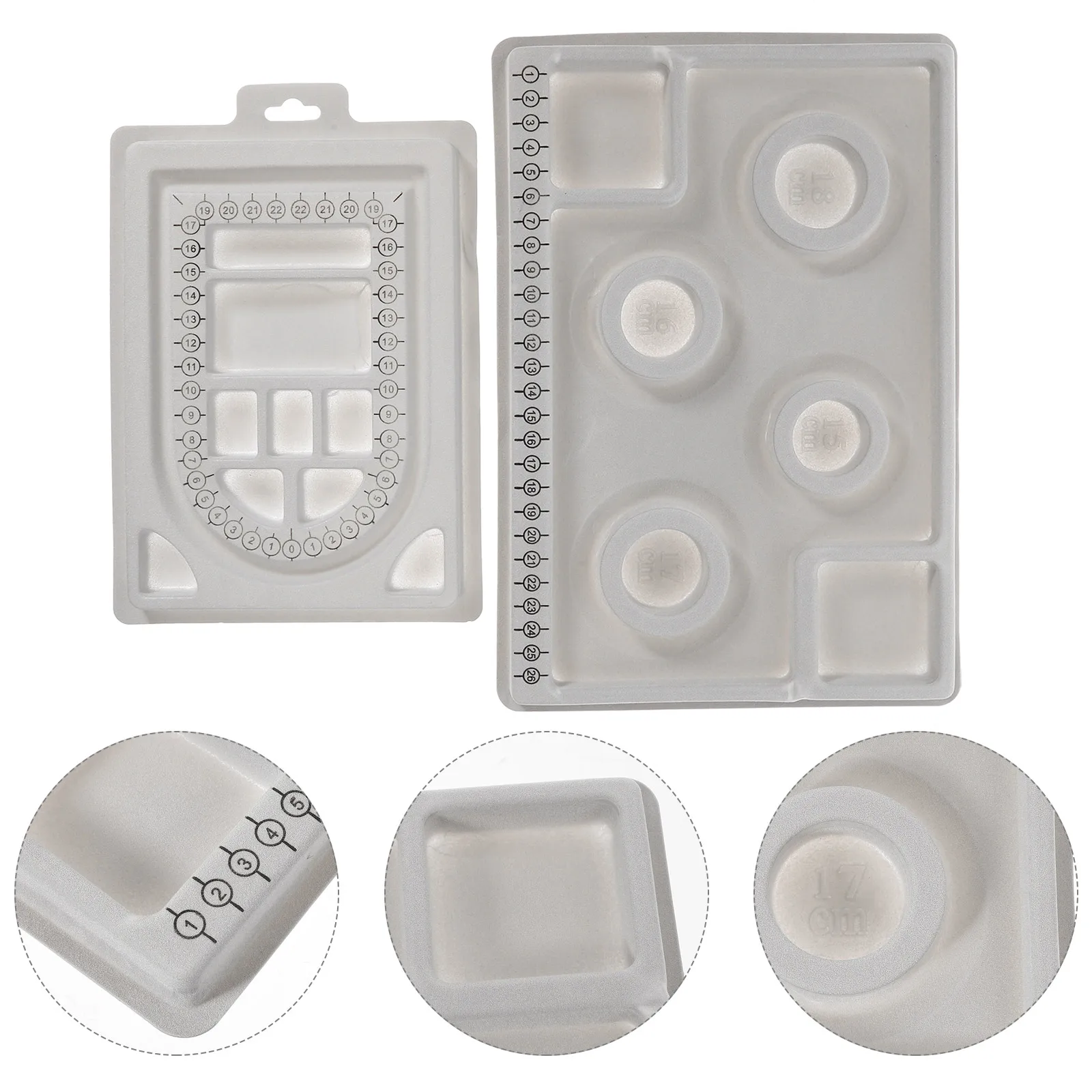 Bracelets Measuring Disc Jewelry Tools Bead Board Tray Earring Accessories Beads Grey Making Durable Pp Groove Design Necklace
Bracelets Measuring Disc Jewelry Tools Bead Board Tray Earring Accessories Beads Grey Making Durable Pp Groove Design Necklace