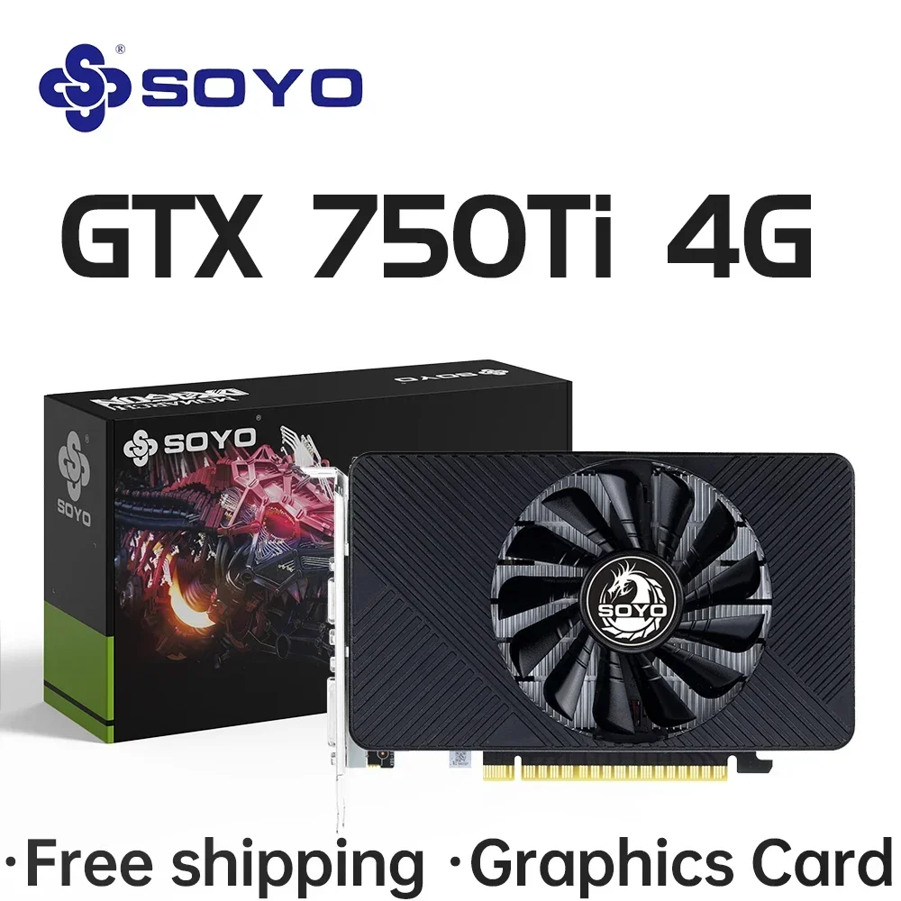 Видеокарта США/ЕС NVIDIA GPU GTX 750Ti 4G GDDR5 128 бит 28 нм PCI-E 3,0 игровые видеокарты компоненты настольного компьютера GTX75
Видеокарта США/ЕС NVIDIA GPU GTX 750Ti 4G GDDR5 128 бит 28 нм PCI-E 3,0 игровые видеокарты компоненты настольного компьютера GTX75