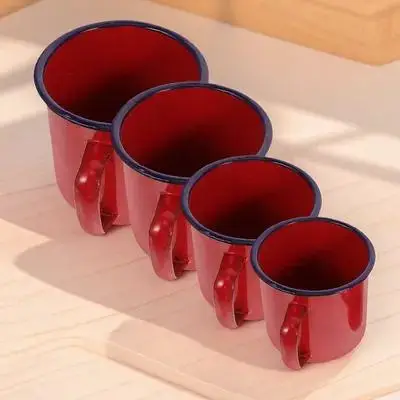 4pcs Enamel Mugs Camping Coffee Small Milk Cup Set Home Office Portable Water Cups Large Juice Mugs Breakfast Tea Cups Glassware
4pcs Enamel Mugs Camping Coffee Small Milk Cup Set Home Office Portable Water Cups Large Juice Mugs Breakfast Tea Cups Glassware