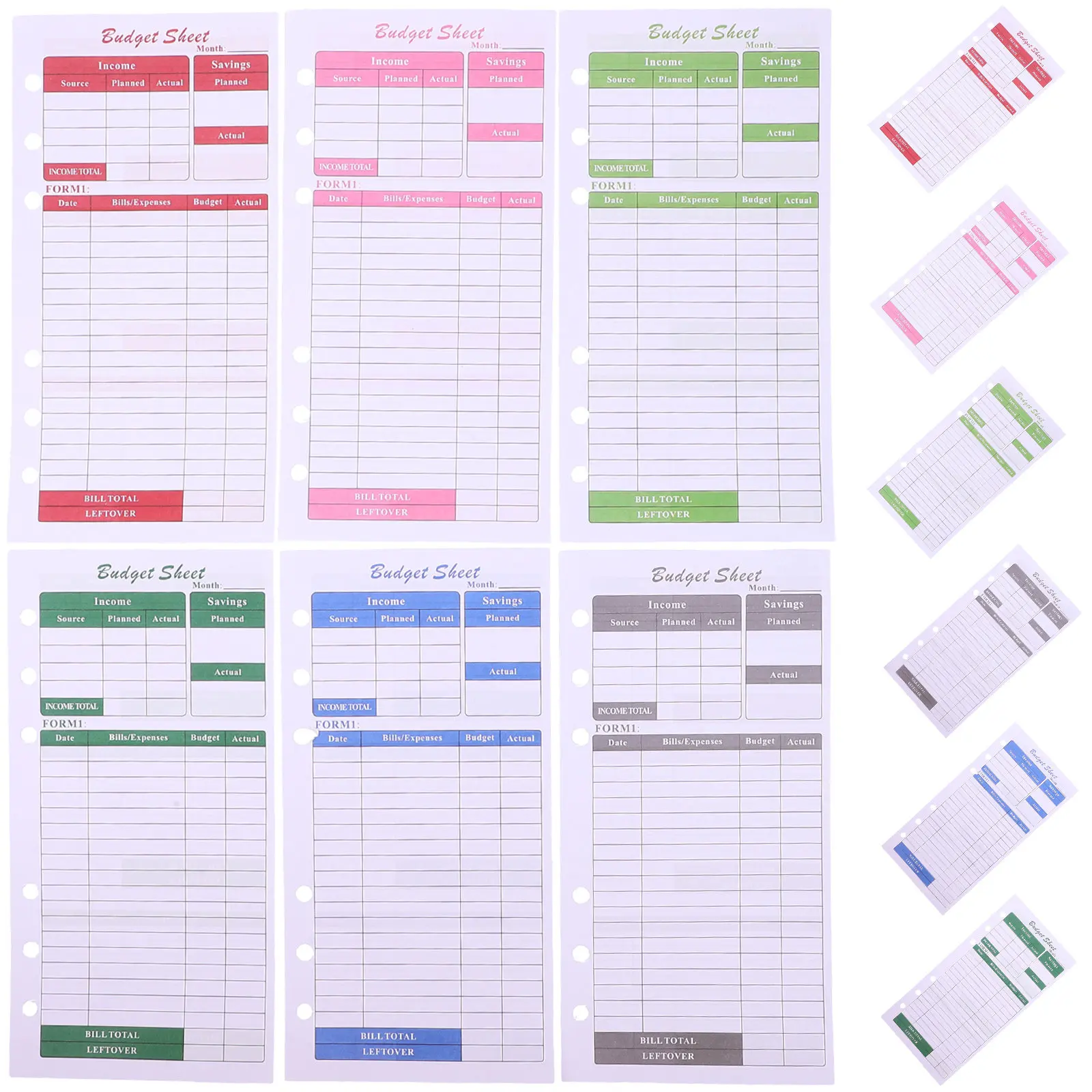 12 Sheets Punch Hole Budget Sheets Expense Tracking Paper Cash Envelope Tracker Budget Binder Refill Portable Daily Planner
12 Sheets Punch Hole Budget Sheets Expense Tracking Paper Cash Envelope Tracker Budget Binder Refill Portable Daily Planner