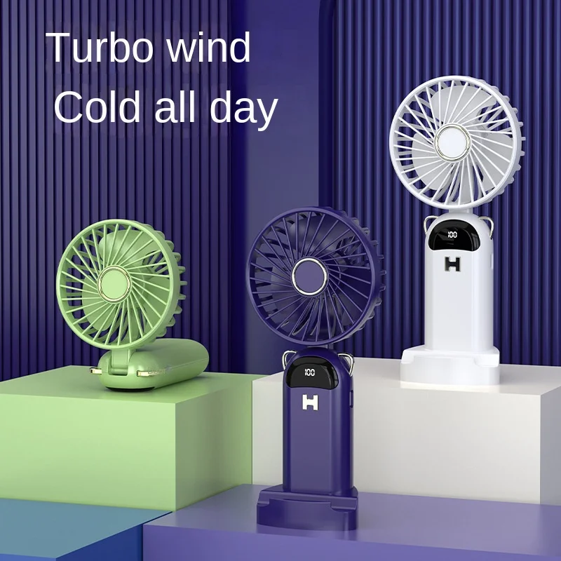 New Handheld Digital Display Fan Student Outdoor PortableUSBRechargeable Fan Desktop Aromatherapy Halter Little Fan
New Handheld Digital Display Fan Student Outdoor PortableUSBRechargeable Fan Desktop Aromatherapy Halter Little Fan