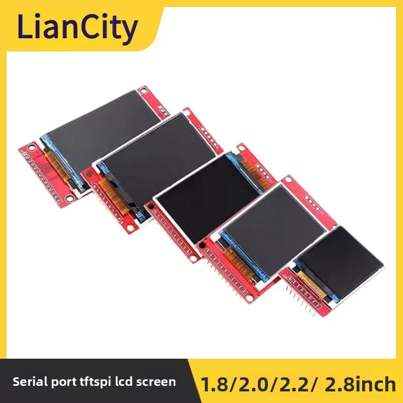 1,8/2,0/2,2/2,8-дюймовый TFT SPI LCD-экран/модуль цветного экрана с последовательным портом имеет всего 4 IO-разъема.
1,8/2,0/2,2/2,8-дюймовый TFT SPI LCD-экран/модуль цветного экрана с последовательным портом имеет всего 4 IO-разъема.