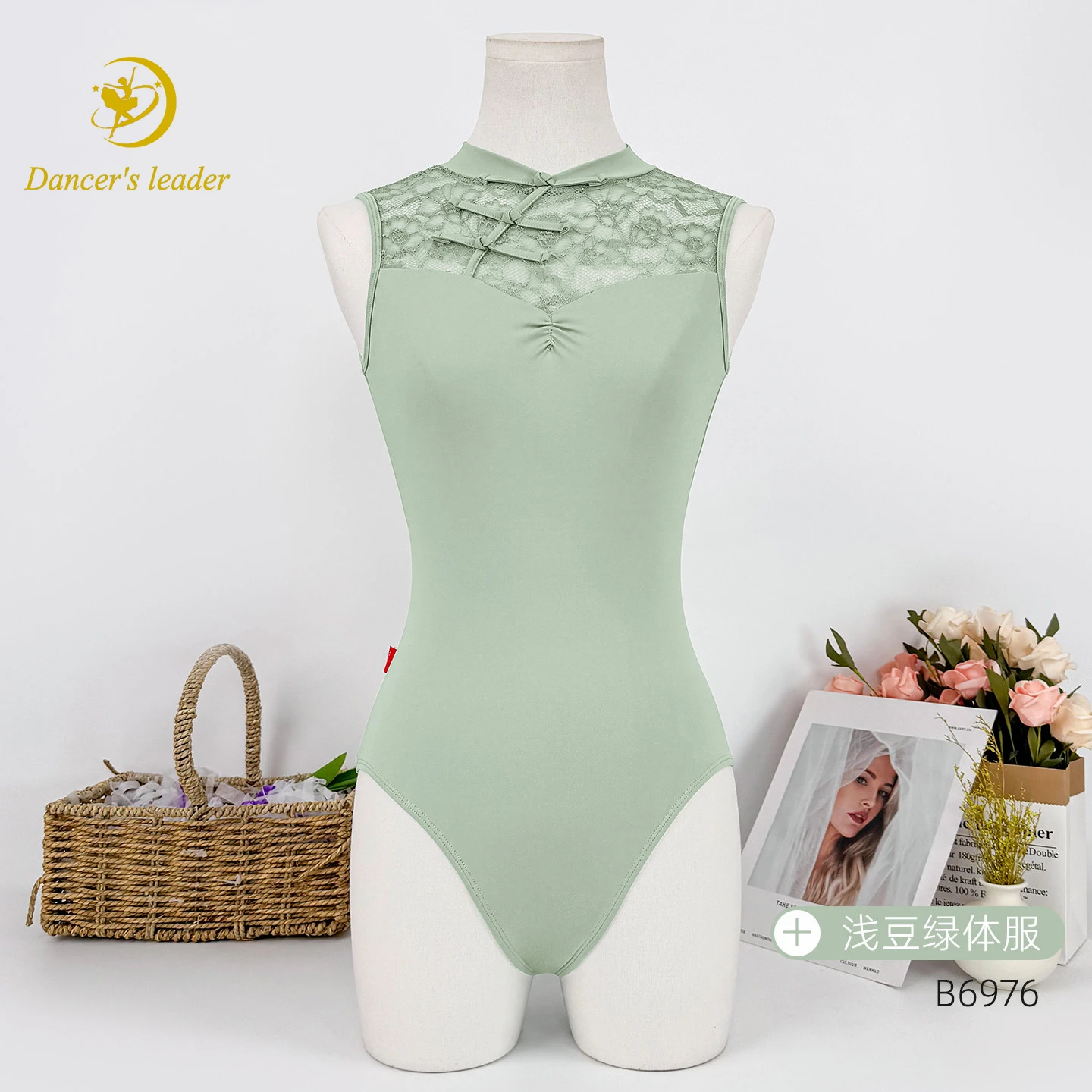 Ballet Jumpsuit Sleeveless Lace Embroidery Professional Adult Feminine Style Slimming Dance Yoga Practice Suit
Ballet Jumpsuit Sleeveless Lace Embroidery Professional Adult Feminine Style Slimming Dance Yoga Practice Suit
