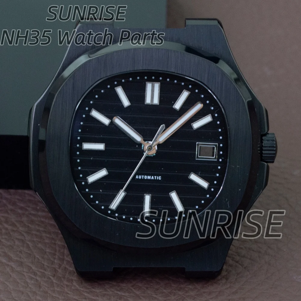 Black PVD 41mm Watch Cases Strap Parts For NH35 NH36/34 NH38 NH72 Movement 29.8mm 30.5mm Dial Sapphire Glass Mod Nautilus Case
Black PVD 41mm Watch Cases Strap Parts For NH35 NH36/34 NH38 NH72 Movement 29.8mm 30.5mm Dial Sapphire Glass Mod Nautilus Case