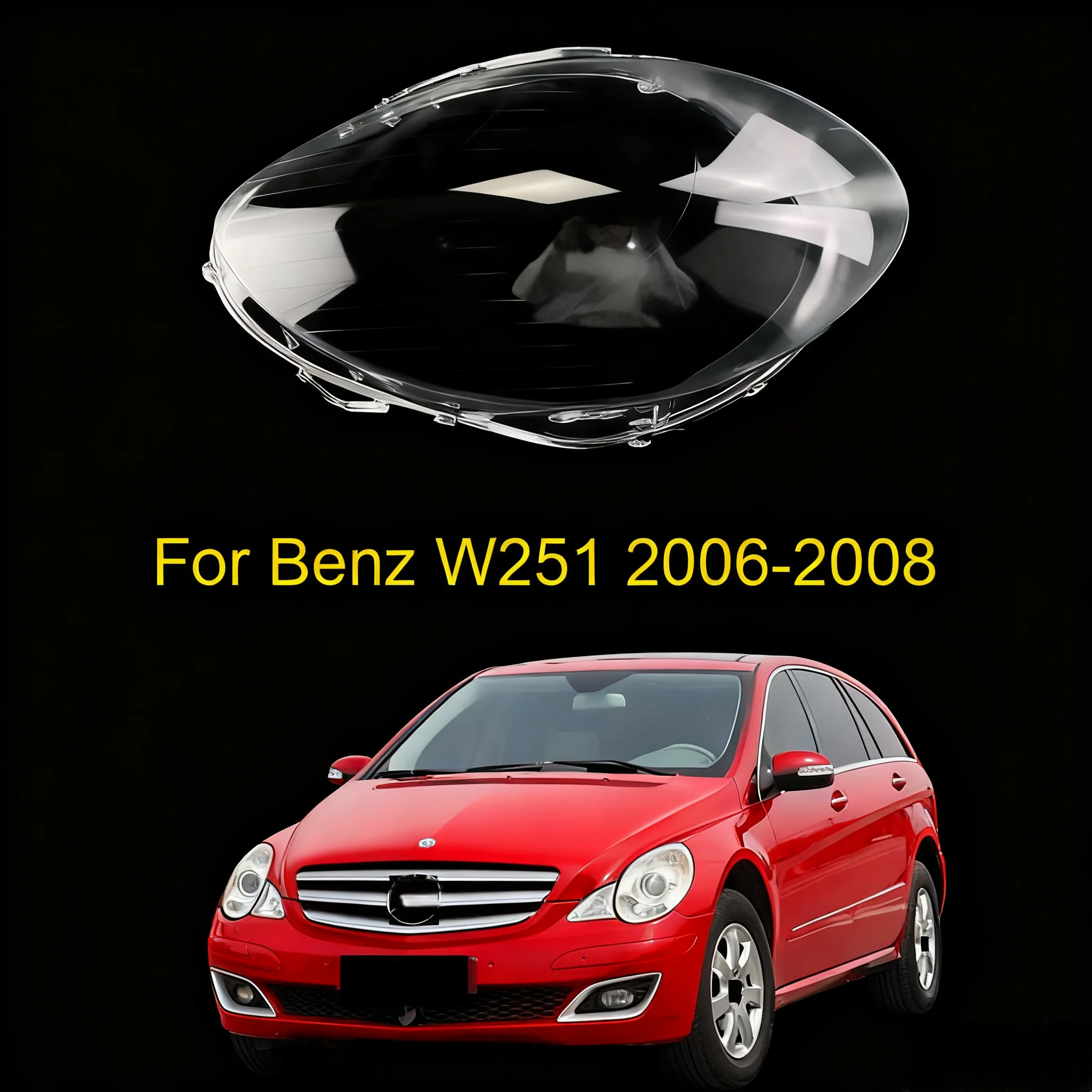 For 2006 2007 2008 Mercedes Benz R-class W251 R350 R500 Headlamp Lamp Cover Headlight Shell Transparent Lampshade Lens
For 2006 2007 2008 Mercedes Benz R-class W251 R350 R500 Headlamp Lamp Cover Headlight Shell Transparent Lampshade Lens
