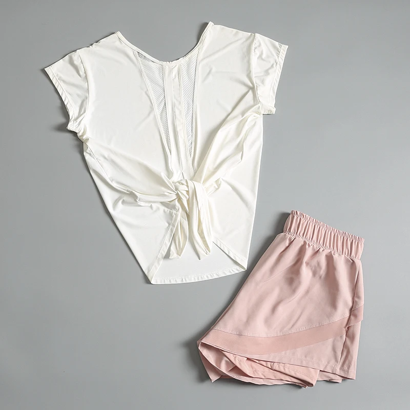 Sports suits for women in summer 2025 new style gym morning jogging suits shorts quick drying clothes slimming jogging yoga
Sports suits for women in summer 2025 new style gym morning jogging suits shorts quick drying clothes slimming jogging yoga
