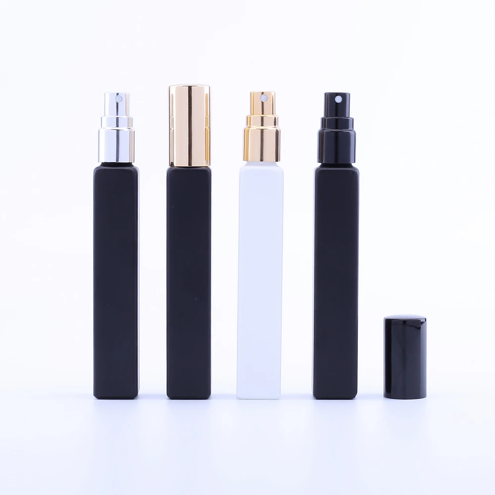 10ML Portable Perfumaria Refillable Black Thick Glass Bottle With Spray, White Empty Cosmetic Containers Atomizer Bottle 10PCS
10ML Portable Perfumaria Refillable Black Thick Glass Bottle With Spray, White Empty Cosmetic Containers Atomizer Bottle 10PCS