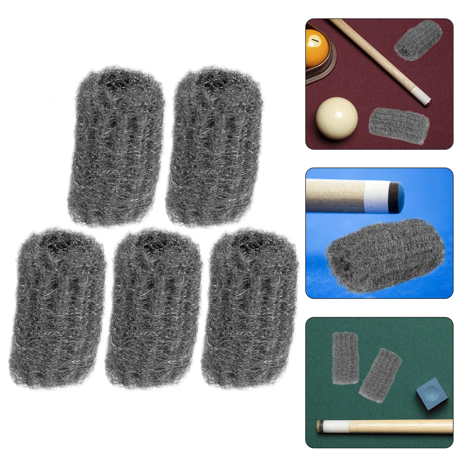 5Pcs Billiard Cleaning Wire Cue Polisher Burnisher,Professional Stick Care for Cue Shaft Scrub Copper Ferrule Rust Remover,High
5Pcs Billiard Cleaning Wire Cue Polisher Burnisher,Professional Stick Care for Cue Shaft Scrub Copper Ferrule Rust Remover,High